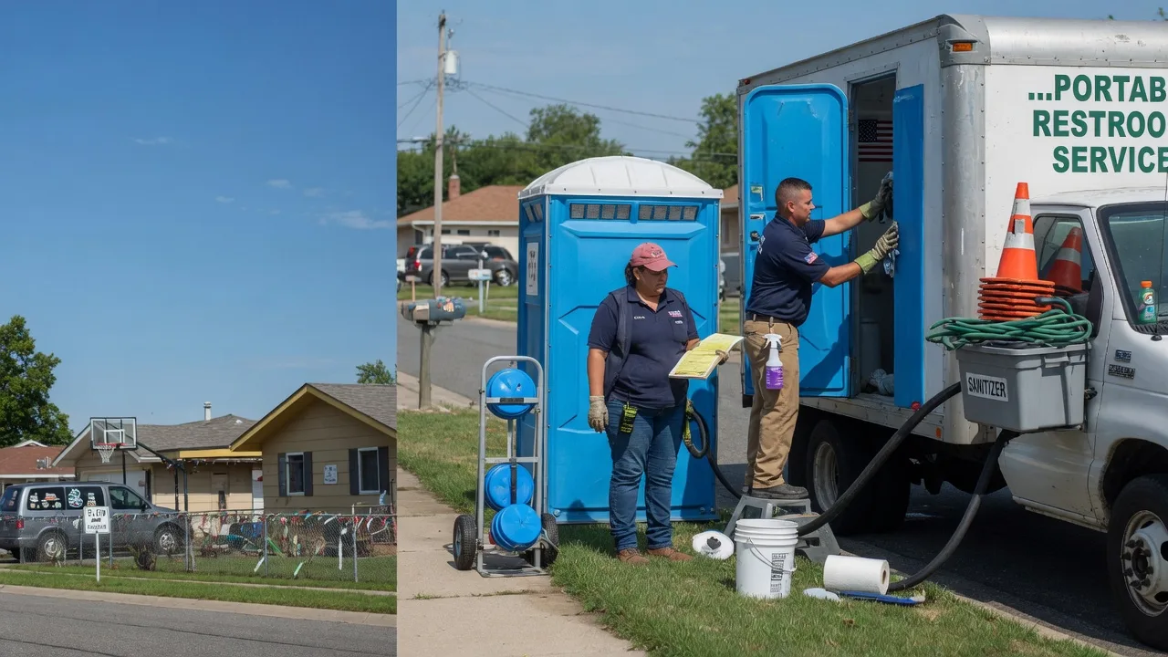Portable Toilet Rental in Rootstown, OH near me